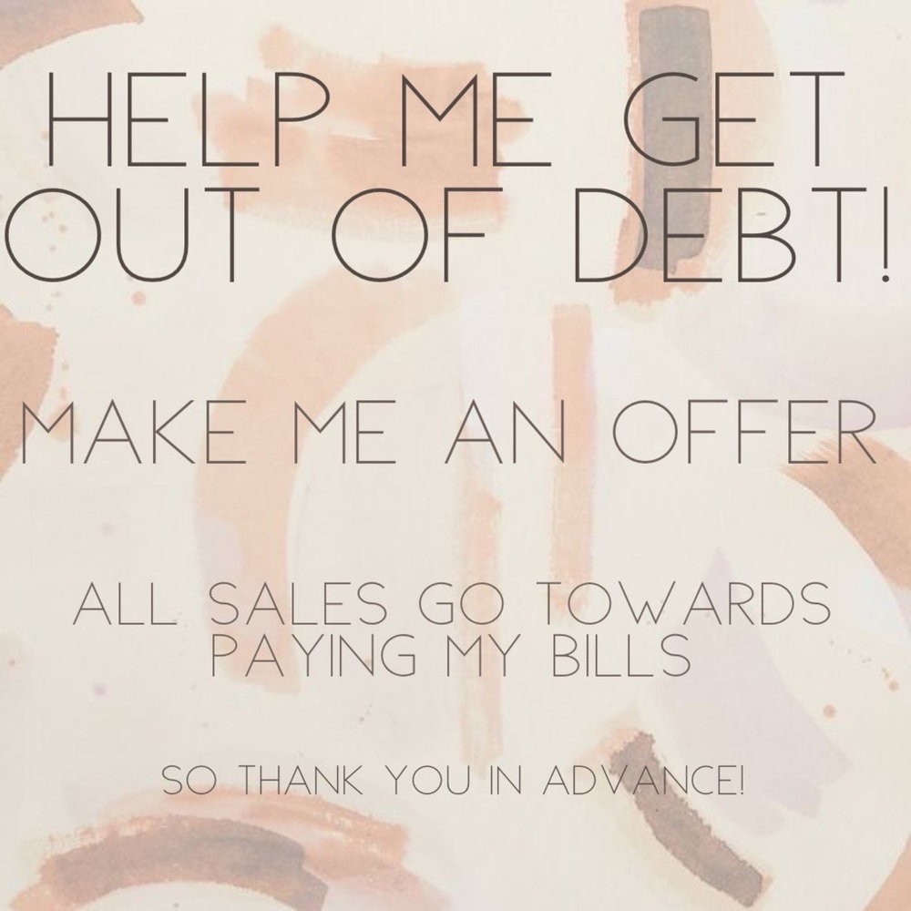 make me an offer ✨ help me pay bills!